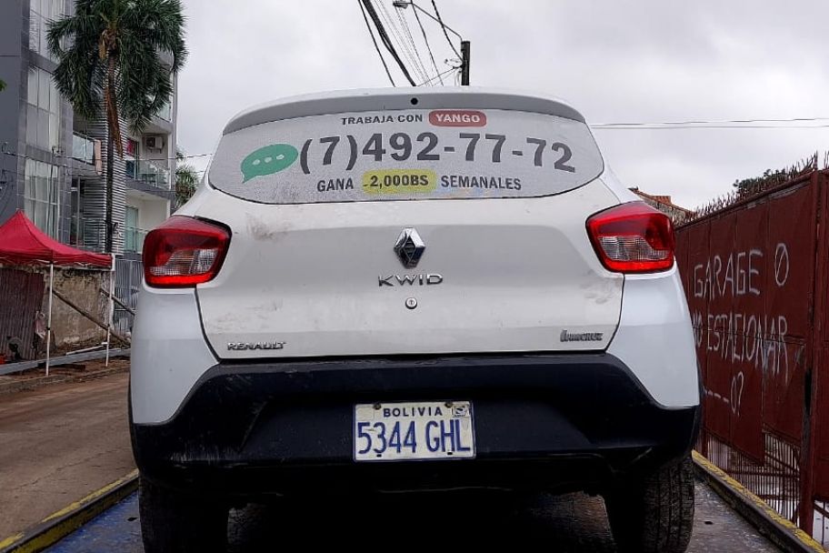 AUTOMOVIL RENAULT KWID PLACA 5344GHL 